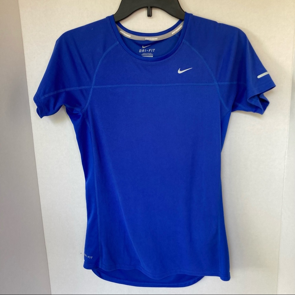 Nike blue running top